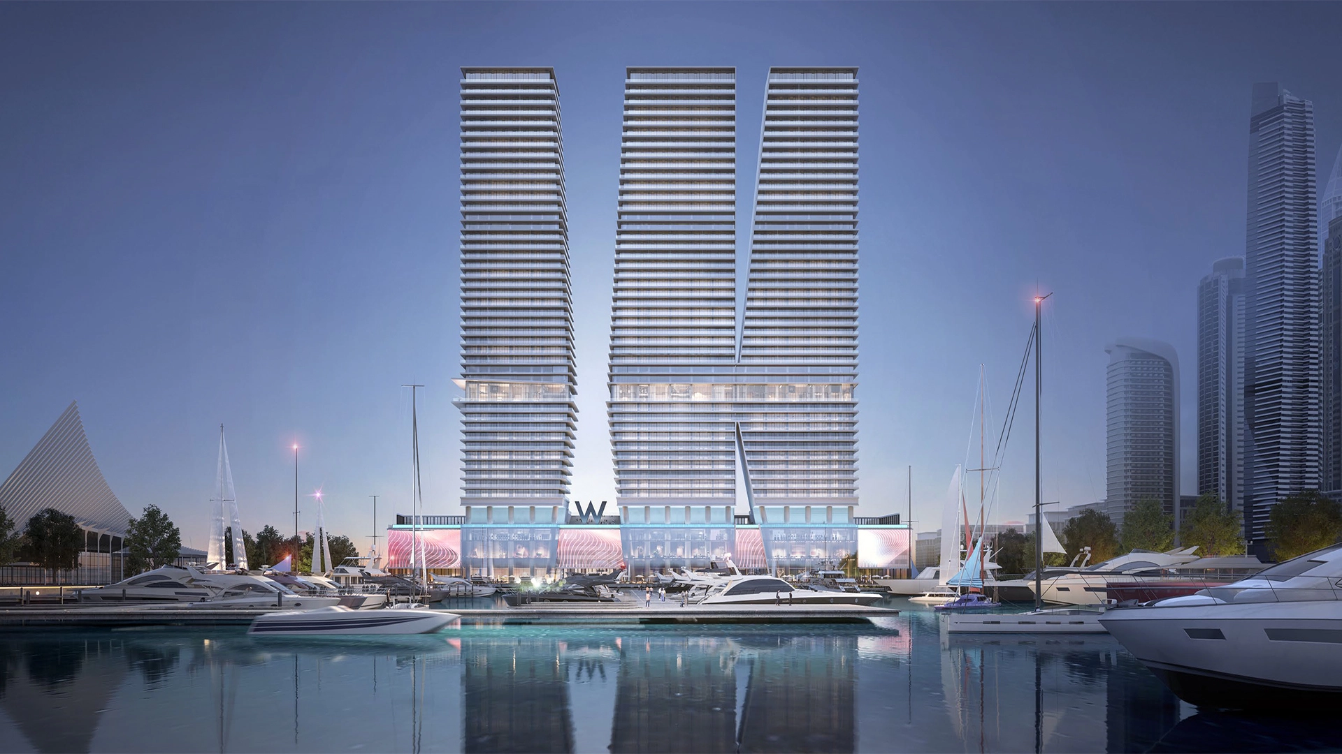 Фотографии архитектуры W Residences in Dubai Harbour