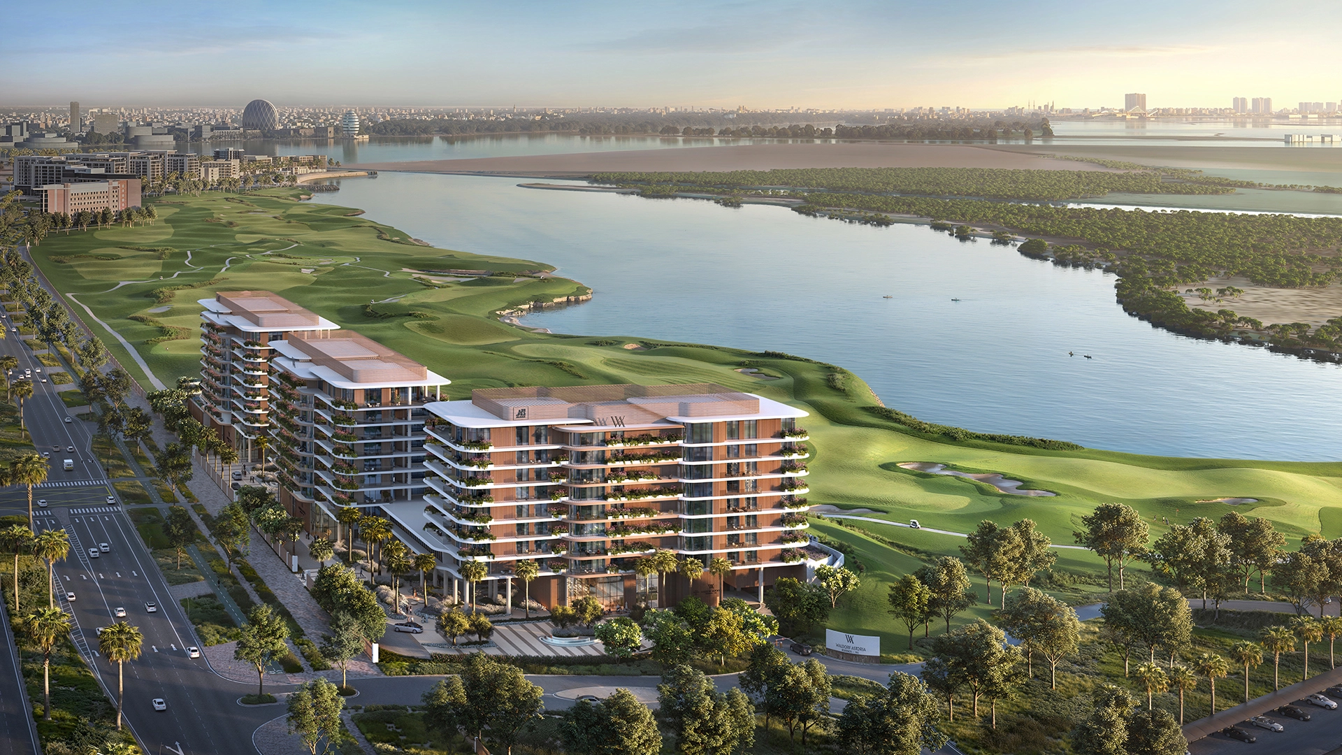 Фотографии архитектуры Walforf Astoria Residences Abu Dhabi