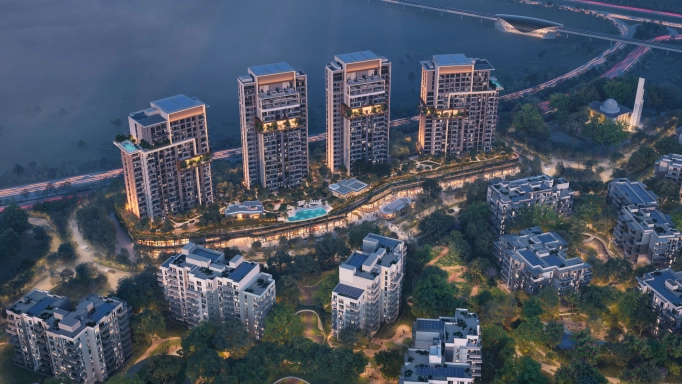 Distrikt exterior view by Majid Al Futtaim in Dubailand, Dubai – Maison D'Ahmed Real Estate