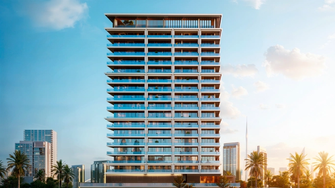 Binghatti Pinnacle Community View