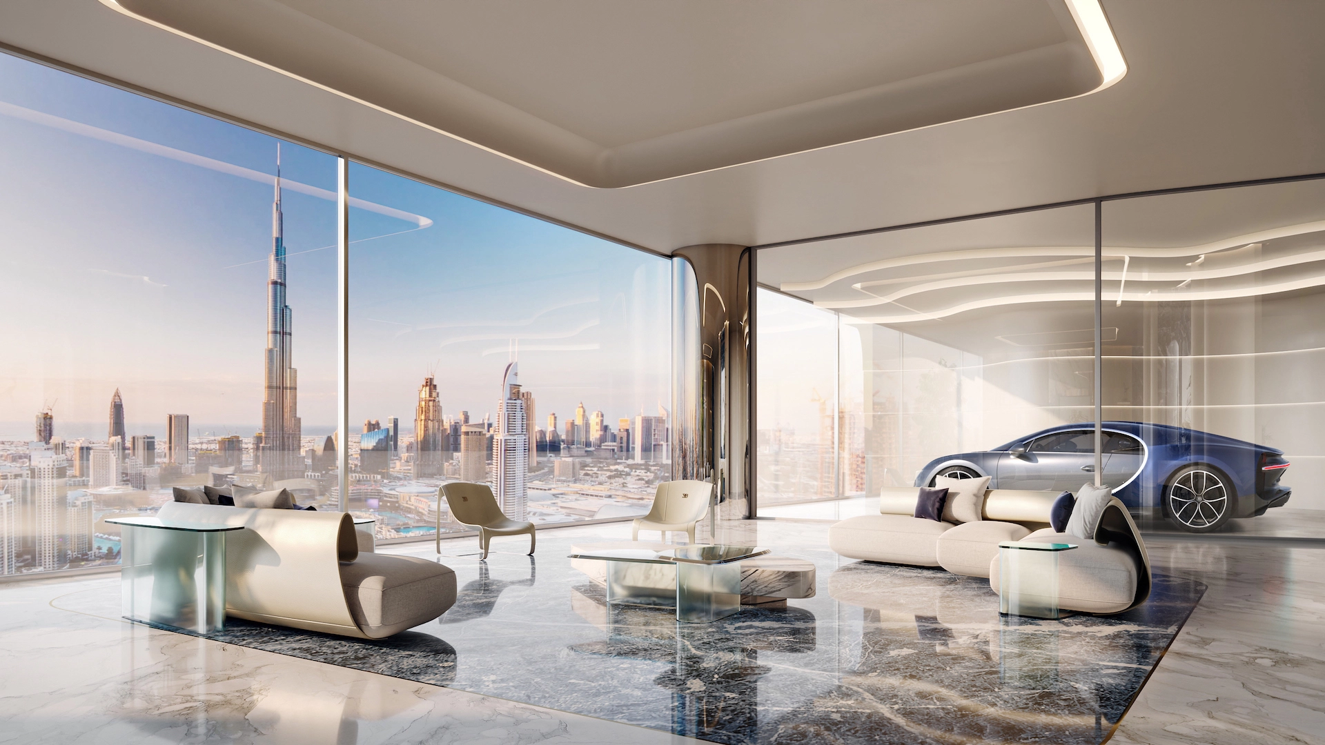 Фотографии интерьеров Bugatti Residences