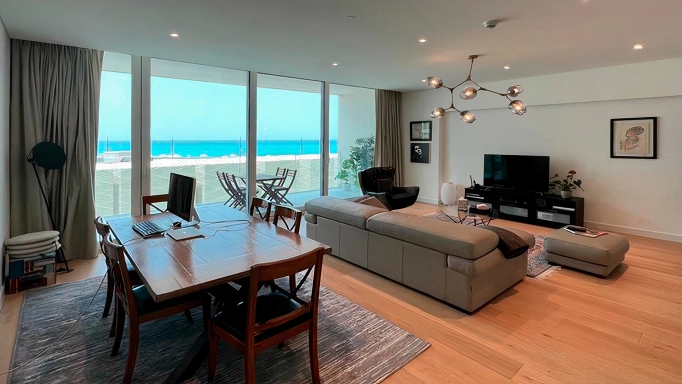 Modern 1-bedroom apartment at Mamsha Al Saadiyat, Saadiyat Island – 147 m² spacious layout, premium design, available for AED 21,000/month. - Maison D'Ahmed