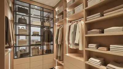 Стриж Якиманки — пентхаус в ЖК «Cloud Nine», 5 этаж — Гардеробная