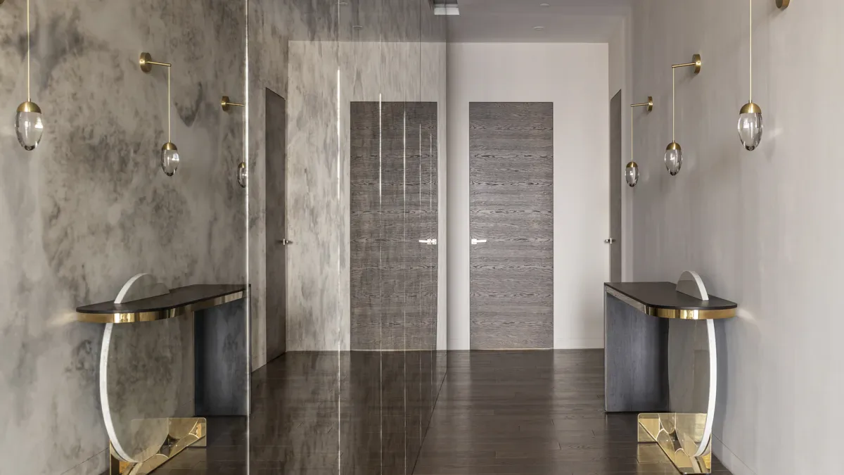 Панорама Беговой — пентхаус в ЖК «Сохо+Нохо», 20 этаж — Прихожая