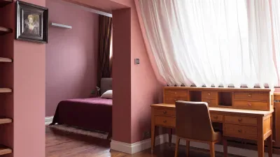 Очаг Мещанской — пентхаус в ЖК «Дом Удачи», 6 этаж — Спальня