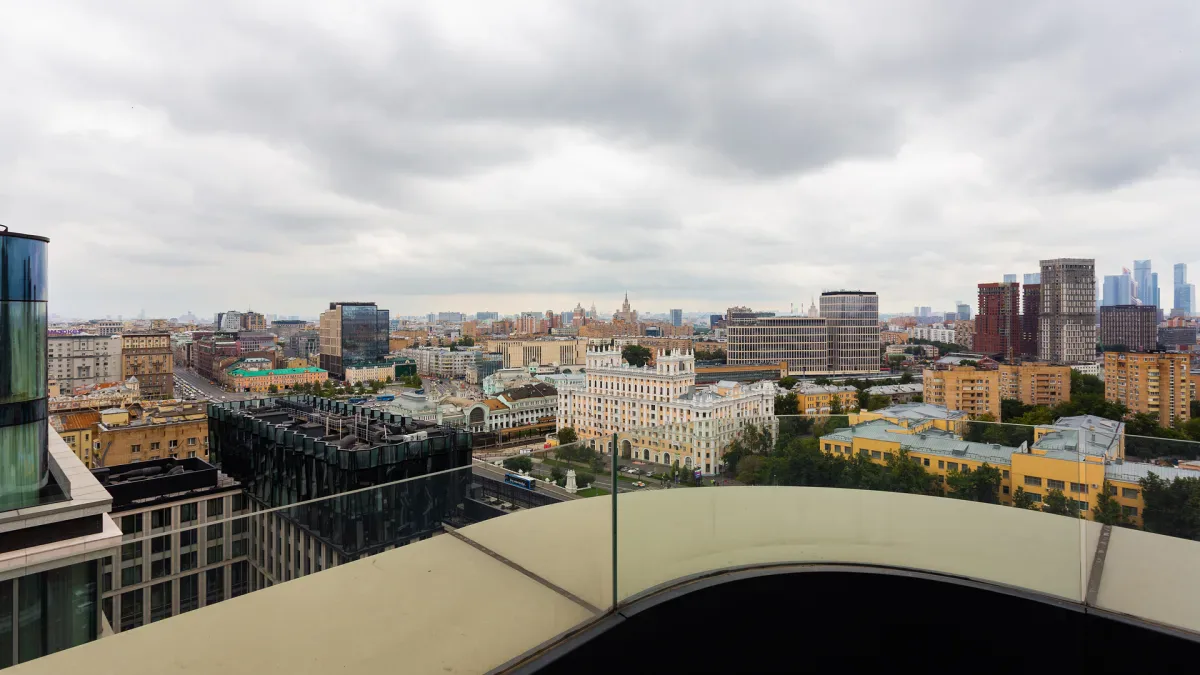 Башня Беговой — пентхаус в ЖК «Слава», 16 этаж — Терраса
