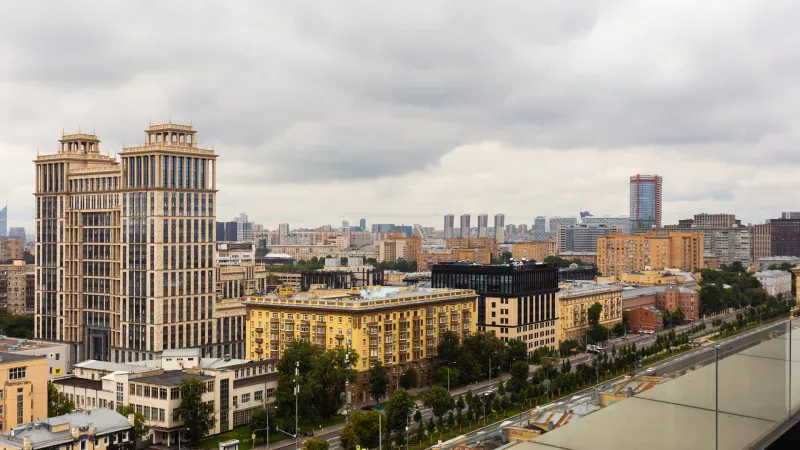 Башня Беговой — пентхаус в ЖК «Слава», 16 этаж — Вид из окна