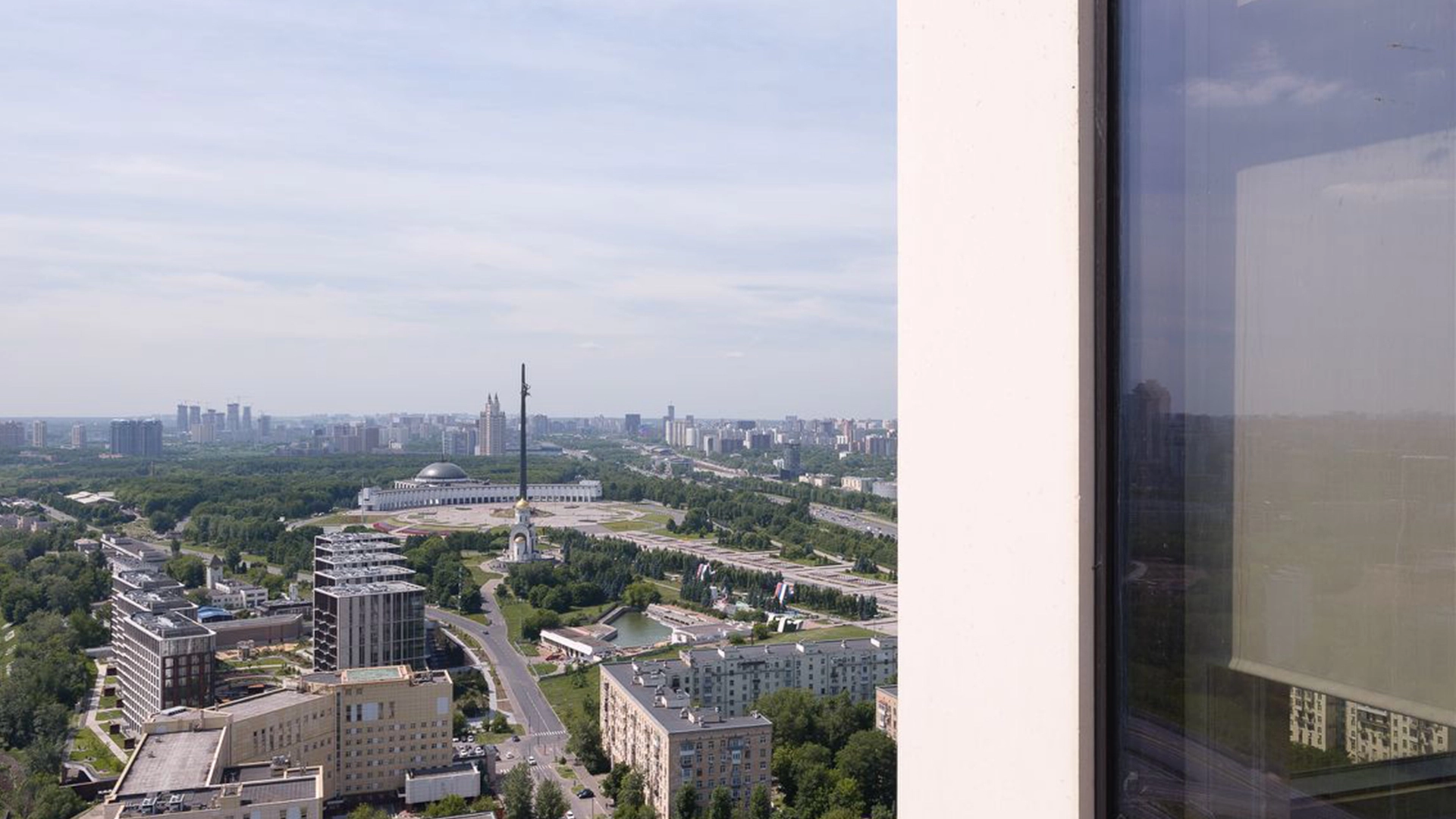 Панорама Поклонной — пентхаус в ЖК «Поклонная, 9», 31 этаж — Вид из окна