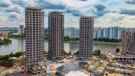  ЖК Дрим Рива (Dream Riva), первая линия Москвы-реки