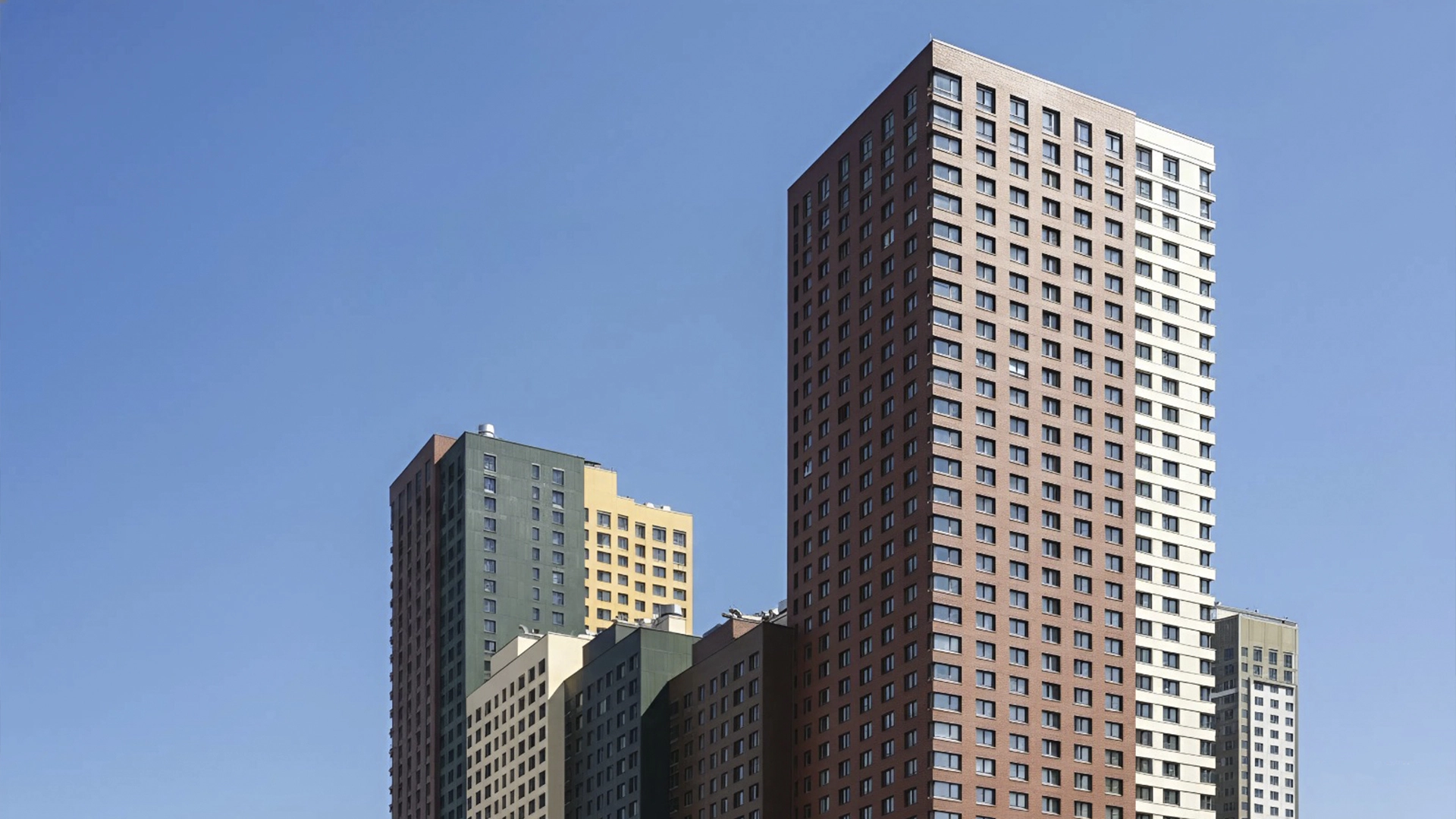 Фотографии архитектуры ЖК Sky Garden