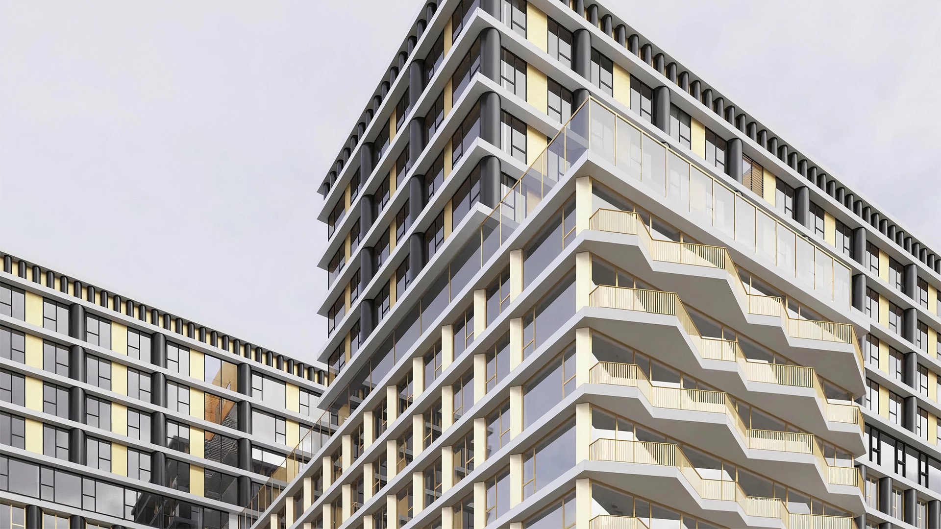 Фотографии архитектуры ЖК Nametkin Tower