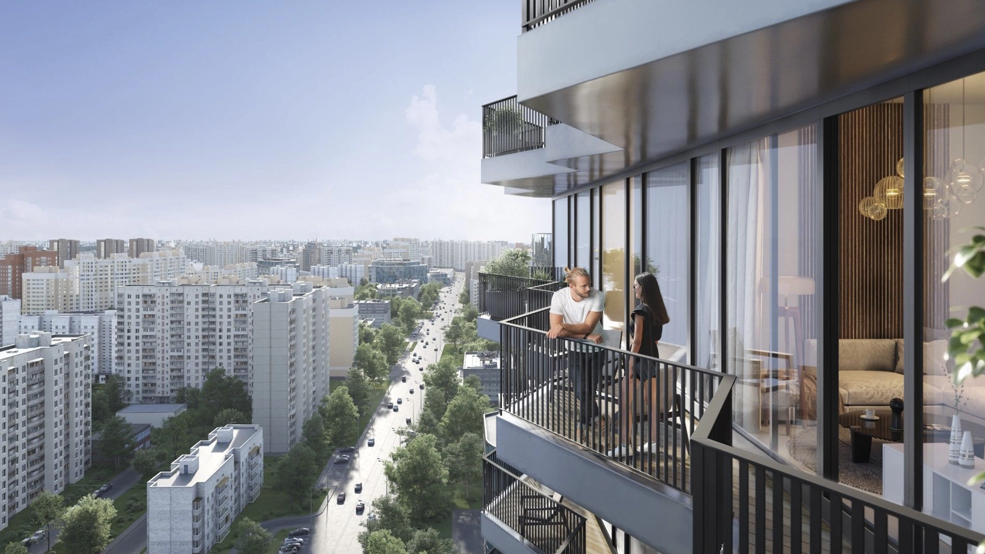 Фотографии интерьеров ЖК Nametkin Tower