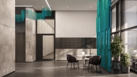 Фотографии Лобби ЖК Верейская, 41