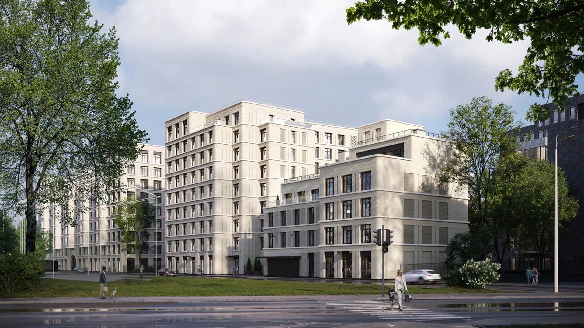 Фотографии архитектуры ЖК «Визионер»