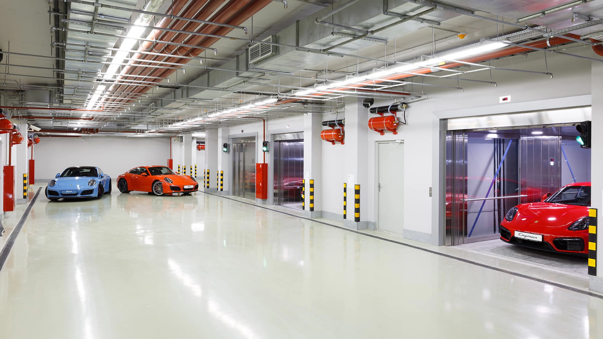 Фотографии паркинга ЖК «Особняк Кушелева-Безбородко»