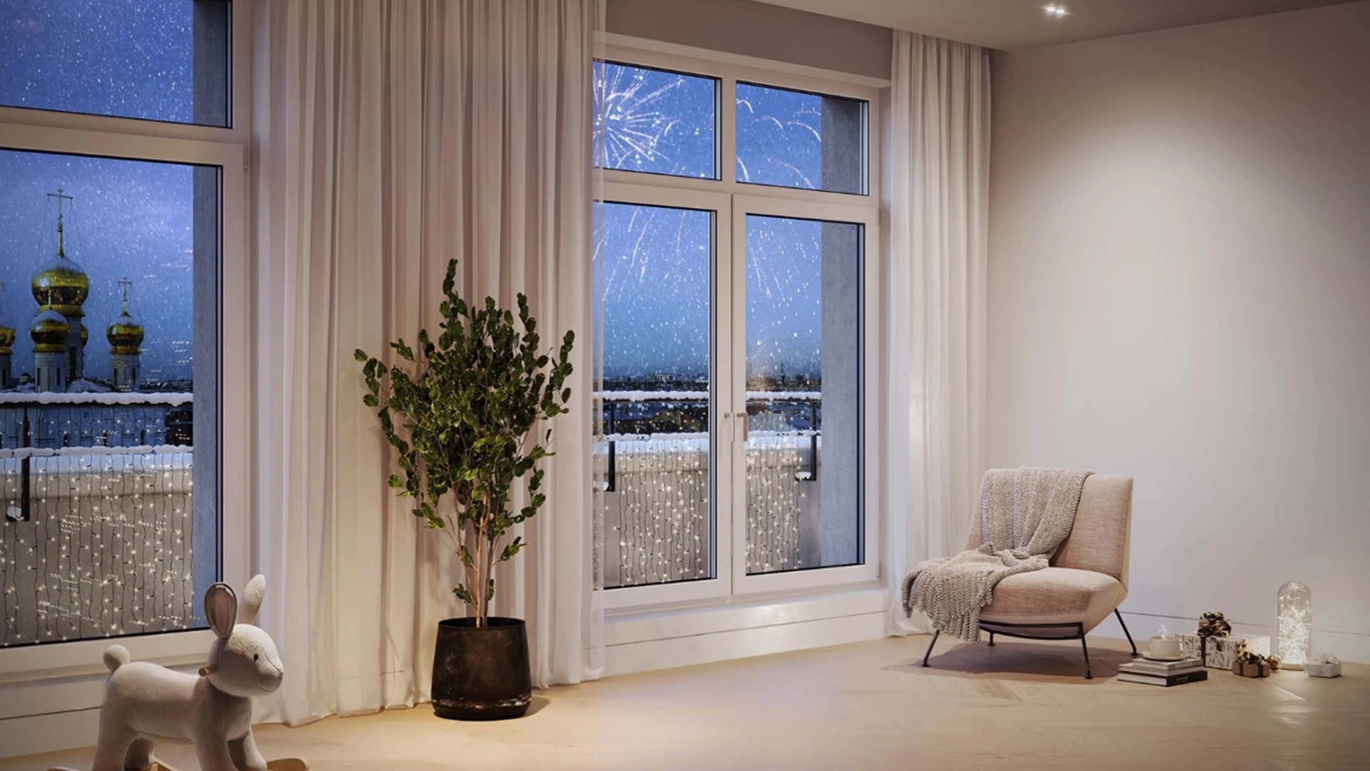 Фотографии интерьеров ЖК «МИРЪ»