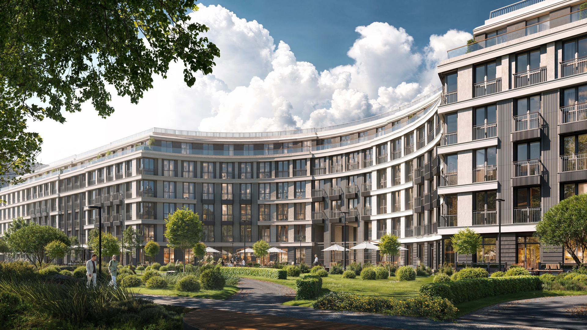 Фотографии архитектуры ЖК iD Petrogradskaya (Айди Петроградская)