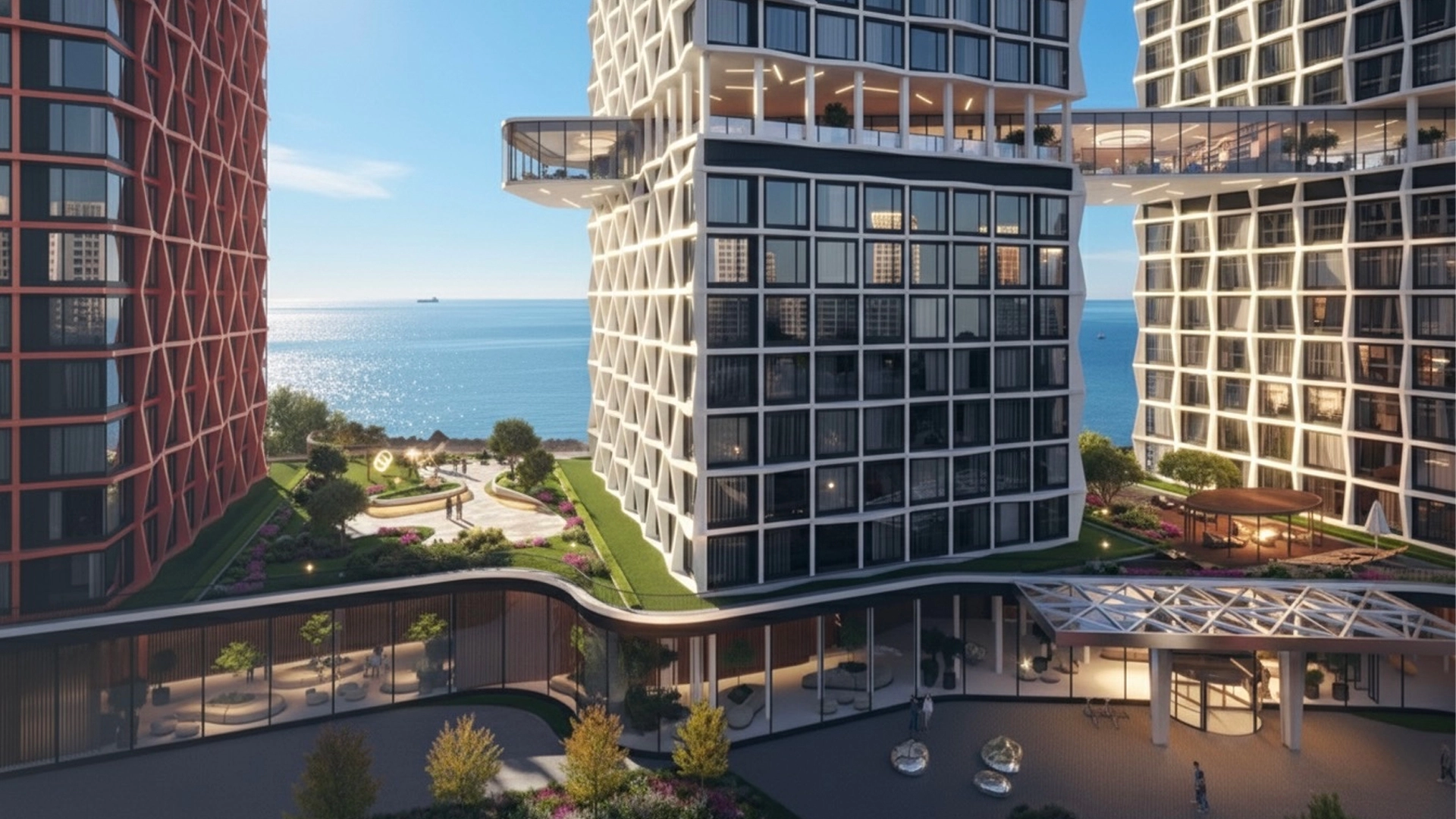 Фотографии архитектуры ЖК Bashni Element (Башни Элемент)