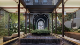 Фотографии приватной территории ЖК «Моисеенко 10»