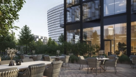 Фотографии приватной территории ЖК Серёгина 5