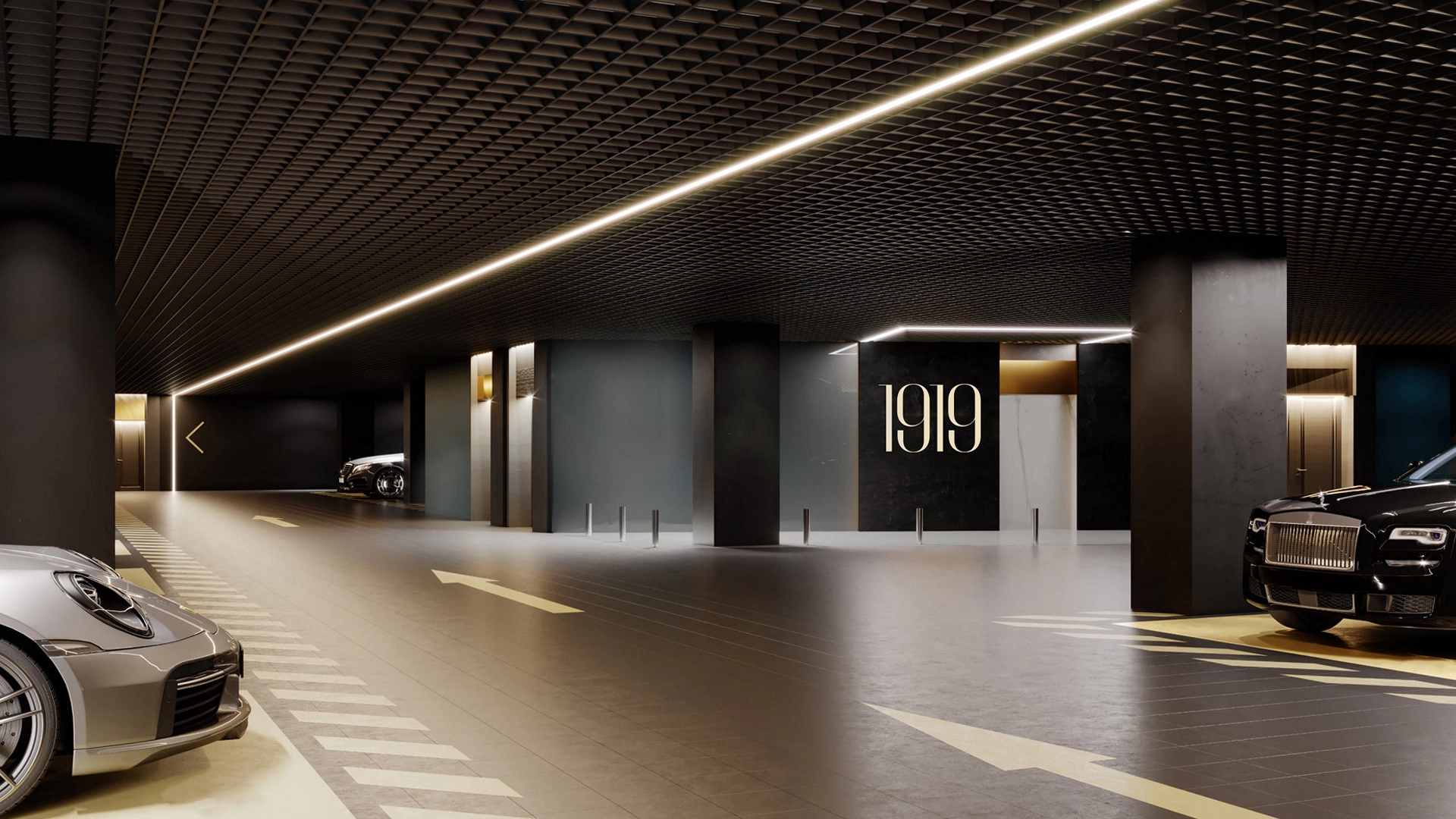 Фотографии паркинга ЖК Коллекционный дом 1919