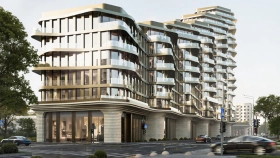 Фотографии архитектуры ЖК Мангазея на Красноармейской