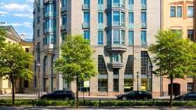 Фотографии приватной территории ЖК «Таврический»