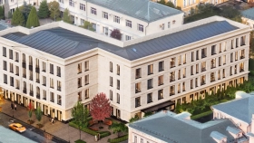 Фотографии приватной территории ЖК Магнум Соло