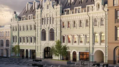 Терраса Кузнецкого Моста — пентхаус в ЖК «Кузнецкий мост, 12», 6 этаж — ЖК: архитектура