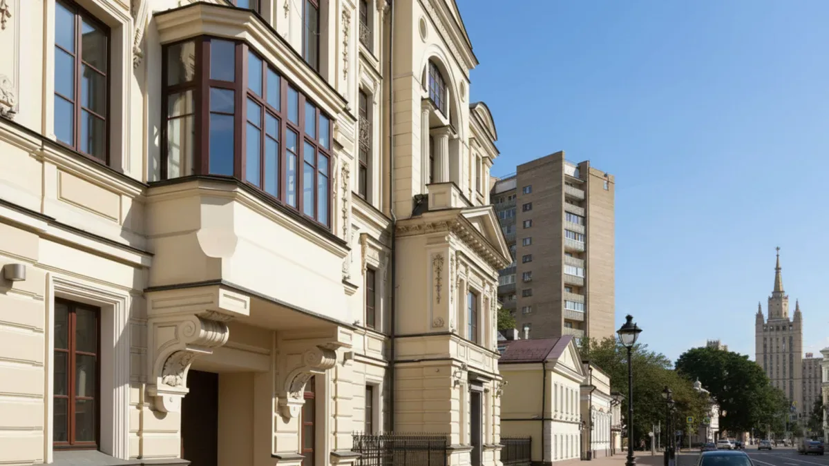 Панорама Никитской — пентхаус в ЖК «Большая Никитская, 45», 6 этаж — ЖК: архитектура