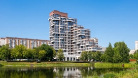 Фотографии архитектуры ЖК The LAKE