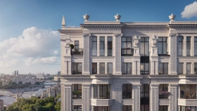 Фотографии архитектуры ЖК Хамовники 12 Фотографии архитектуры ЖК Хамовники 12