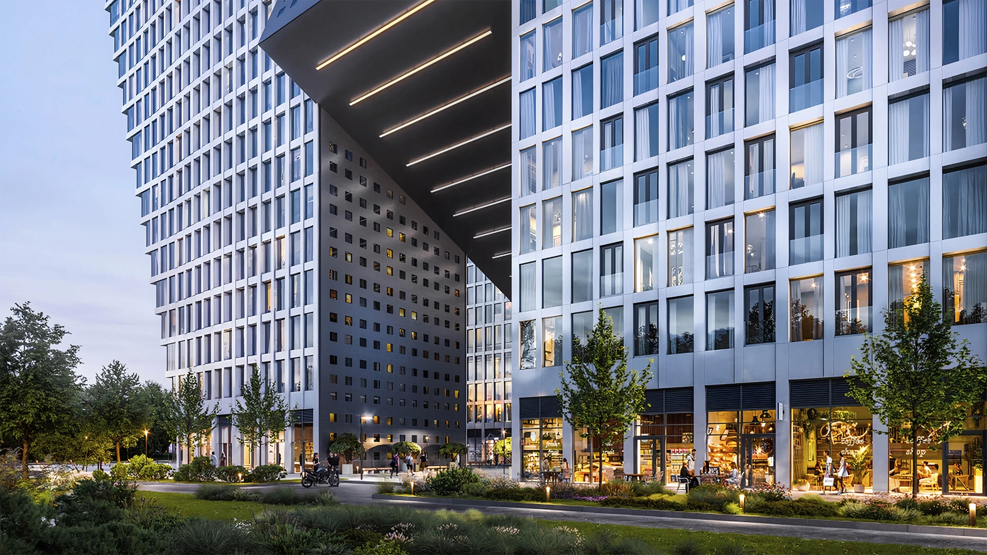 Фотографии архитектуры ЖК Emotion