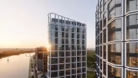 Фотографии архитектуры ЖК Дрим Рива (Dream Riva), первая линия Москвы-реки