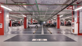 Фотографии паркинга ЖК ОКО Towers