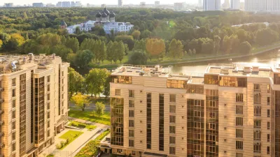 Терраса Измайлова — пентхаус в ЖК «Виноградный», 9 этаж — ЖК: архитектура