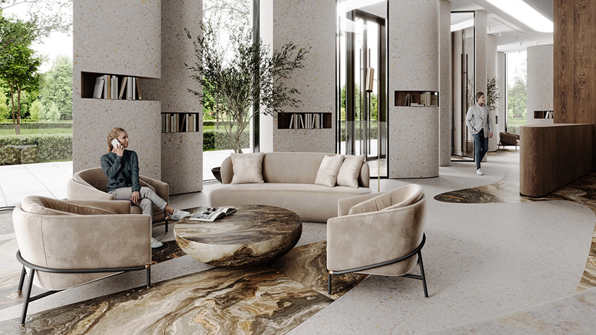 Фотографии Лобби ЖК SET