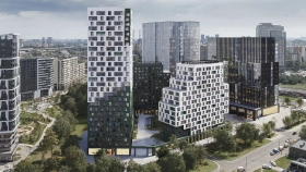 Фотографии архитектуры ЖК STONE Rise