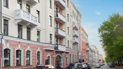 Очаг Мещанской — пентхаус в ЖК «Дом Удачи», 6 этаж — ЖК: архитектура