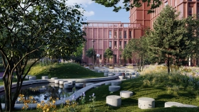 Фотографии приватной территории Среда на Кутузовском