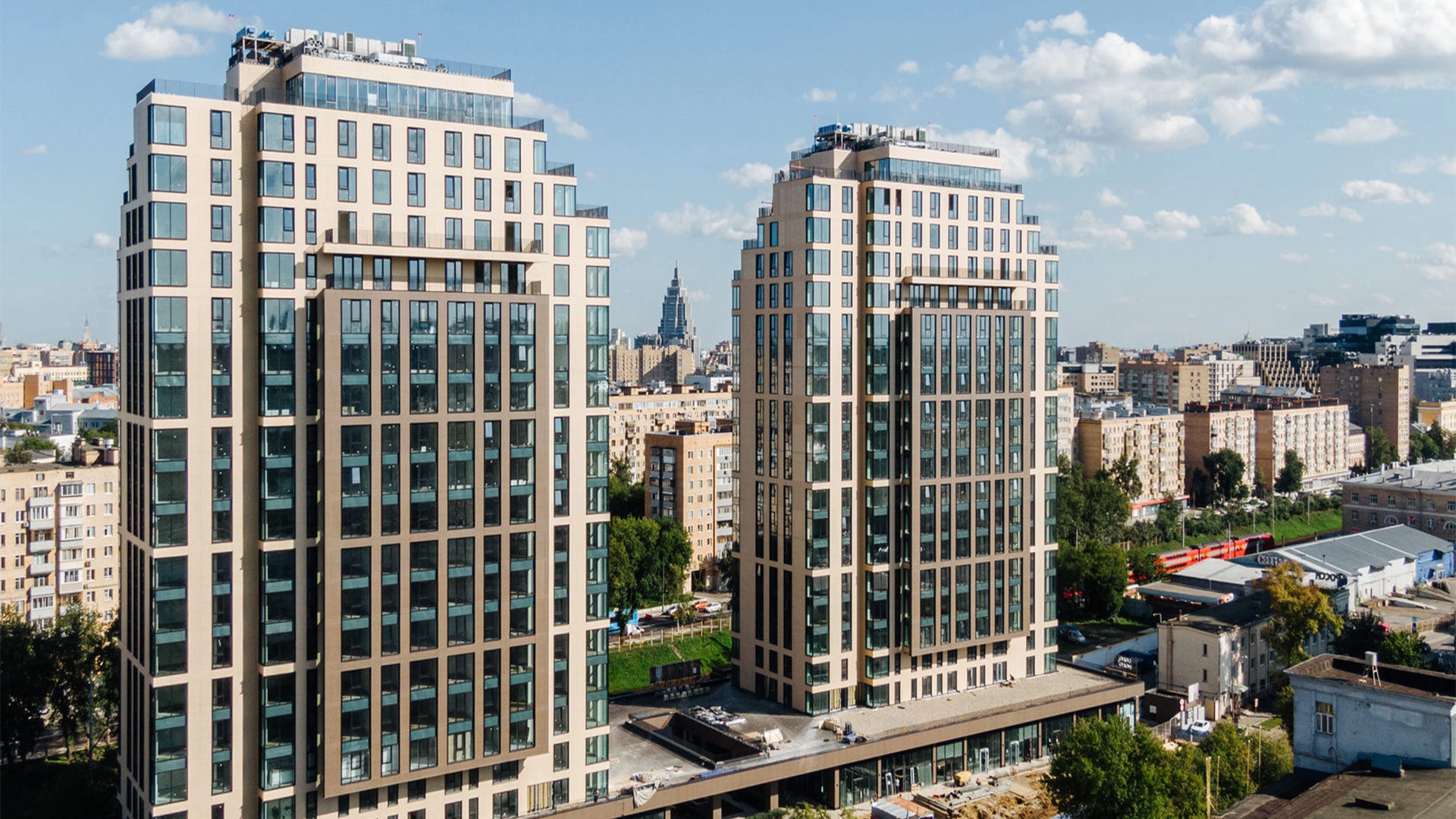 Фотографии архитектуры ЖК Soho+Noho