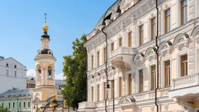 Панорама Таганки — пентхаус в ЖК «Дом с Атлантами», 4 этаж — ЖК: архитектура