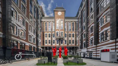 Дуэт Басманной — пентхаус в ЖК «Kleinhouse», 6 этаж — ЖК: архитектура