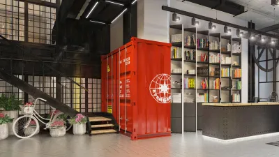 Дуэт Басманной — пентхаус в ЖК «Kleinhouse», 6 этаж — ЖК: лобби