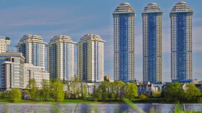 Очаг Воробьёвых Гор — пентхаус в ЖК «Воробьевы горы», 37 этаж — ЖК: архитектура