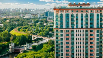Панорама Щукина — пентхаус в ЖК «Алые Паруса», 34 этаж — ЖК: архитектура