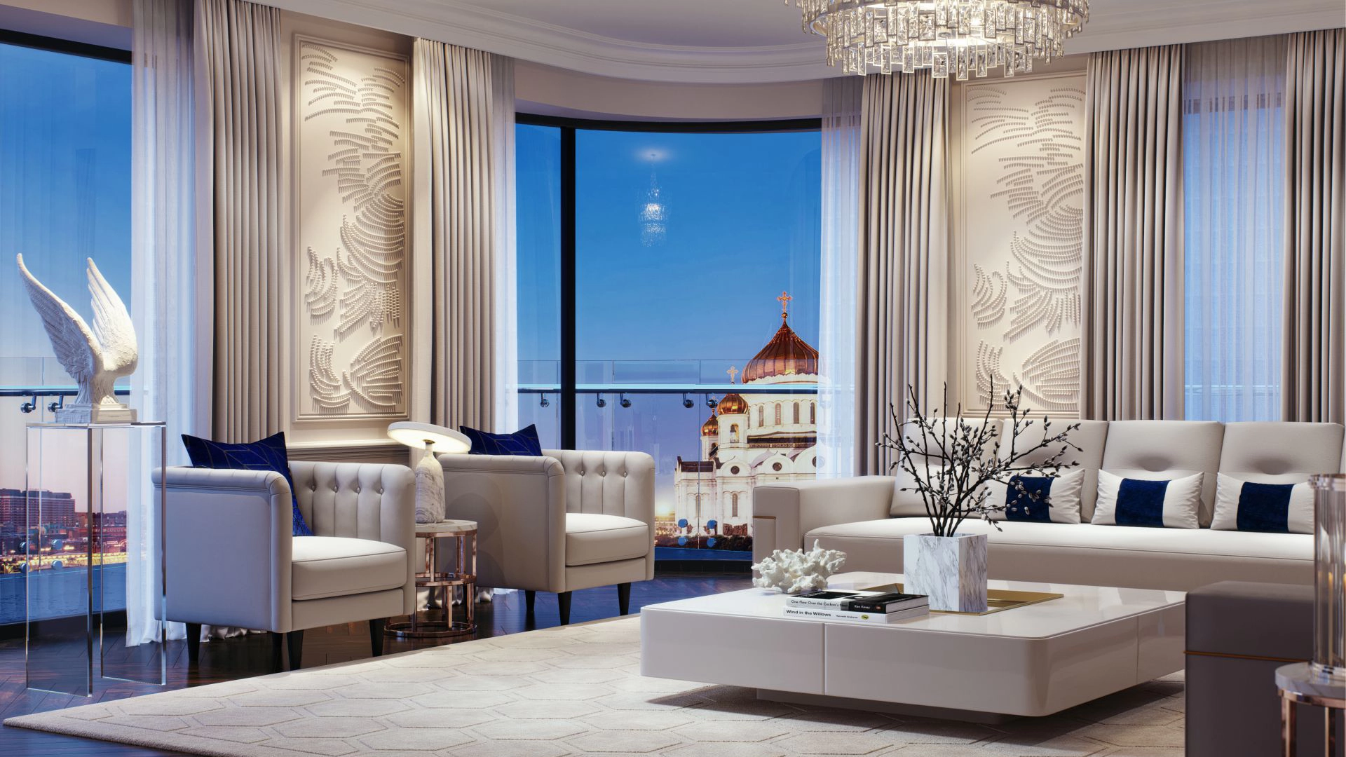 Фотографии интерьеров ЖК Carre Blanc