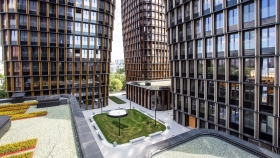 Фотографии приватной территории ЖК Sky View Фотографии приватной территории ЖК Sky View