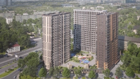 Фотографии архитектуры ЖК Big Time (Биг Тайм)