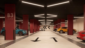 Фотографии паркинга ЖК Архитектор